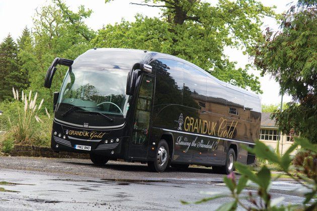 luxury coach trip uk